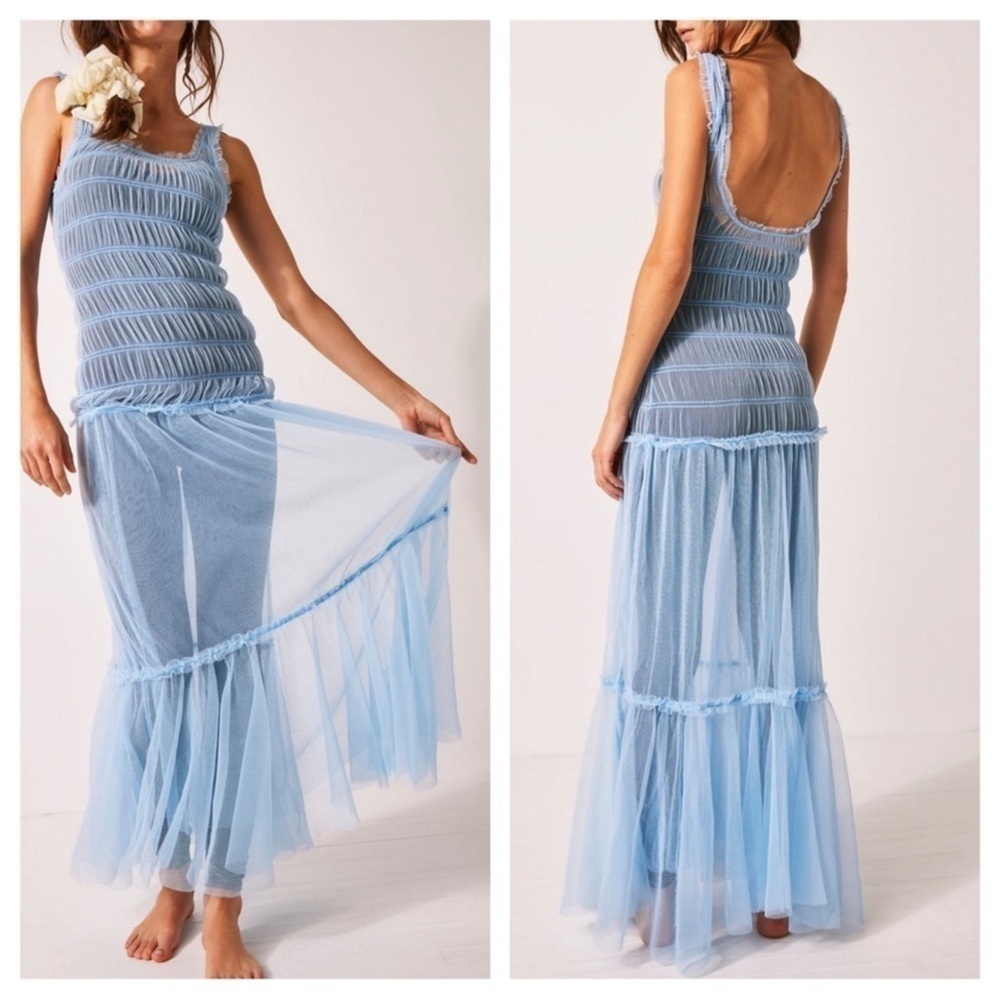 Free People Smock About It Slip Maxi Dress Size Xs Women